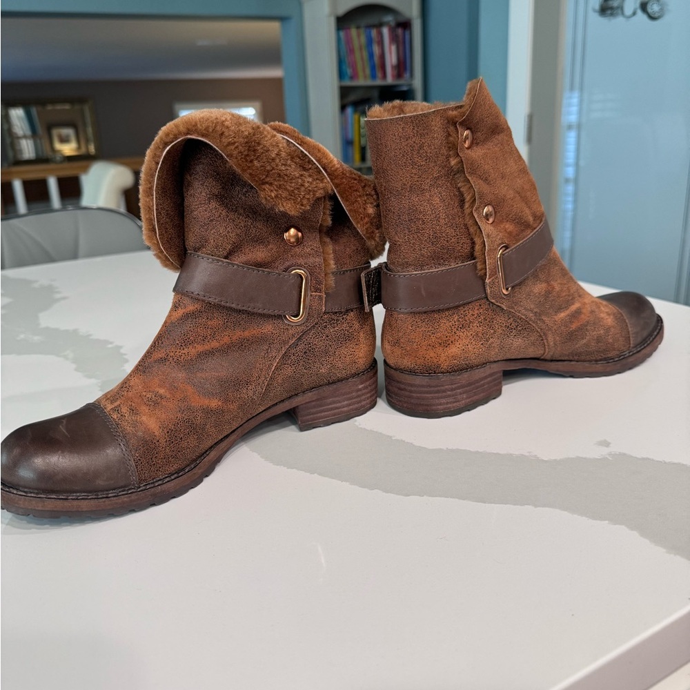 Matt Bernson brown suede Tundra ankle boots - Picture 3 of 9